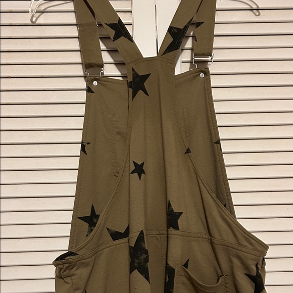 Stylish Starry Olive Jumpsuit - Picture 3 of 7